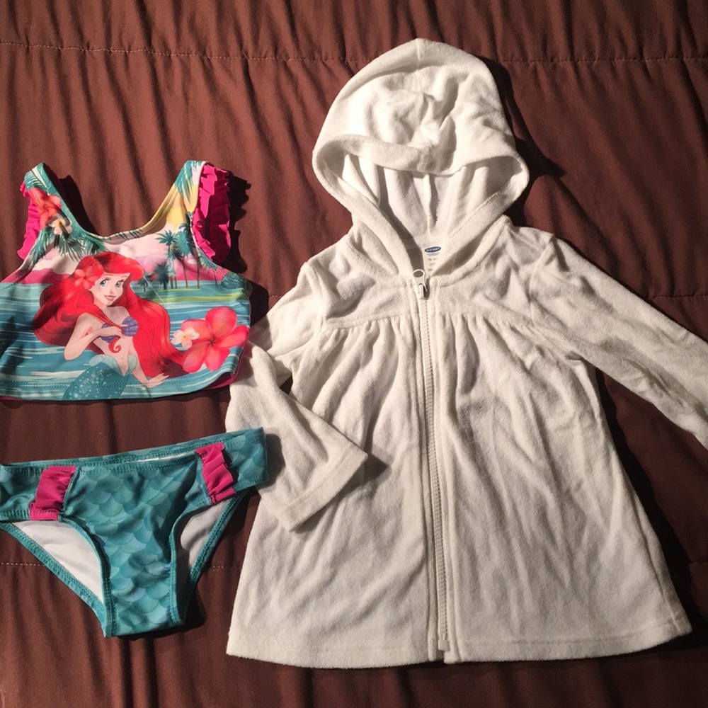 2T Disney princess swim bundle
